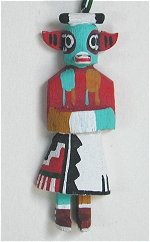 Cow Kachina Ornament